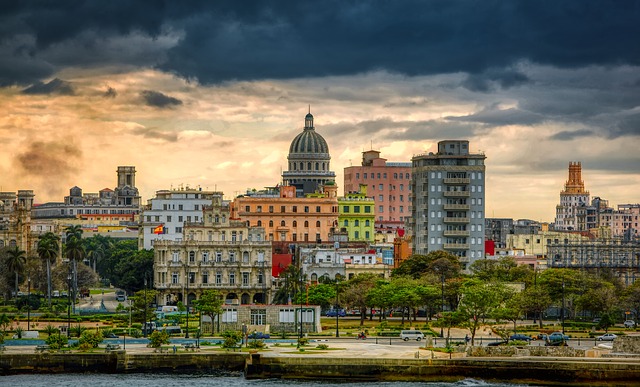 Куба вид на Гавану с моря