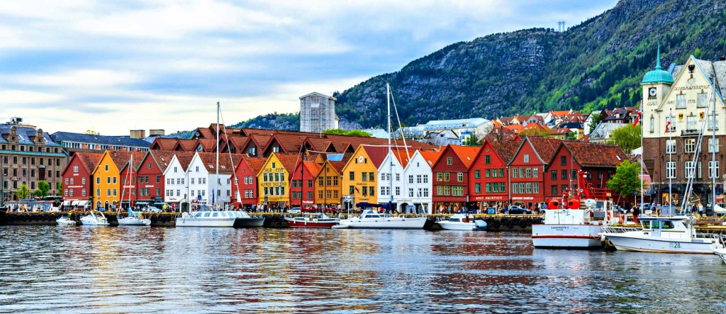 Норвегия - красота с воды
