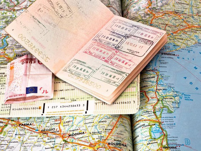 Паспорт с печатами